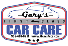 Gary's First Class Car Care Logo